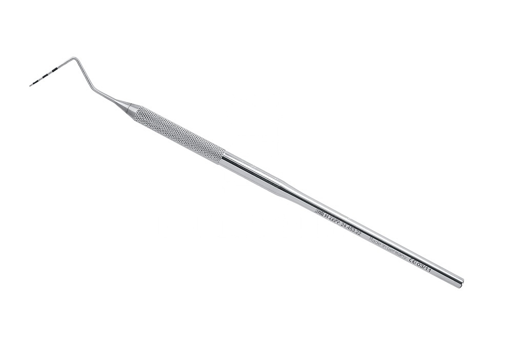Cpn 22 With Round Handle Mesuring Probe Periodontic – 2-4-6-8-10-12mm, Single-Ended